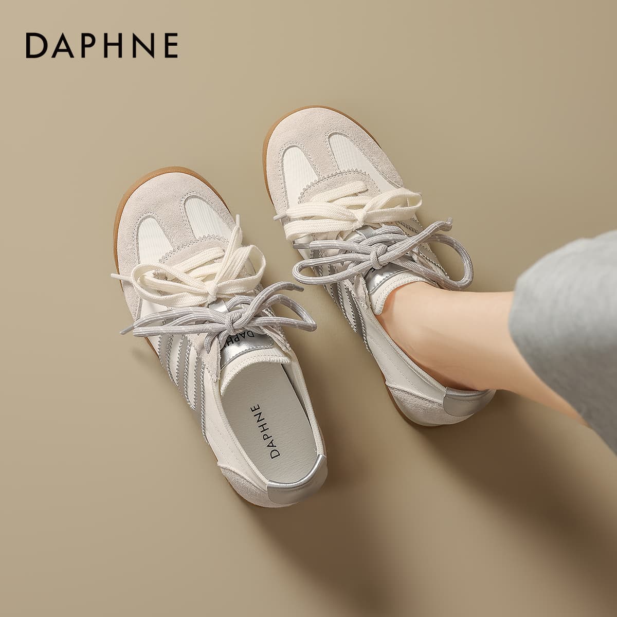 Кроссовки DAPHNE Низкий Топ Повседневная Обувь Женская - изображение 5