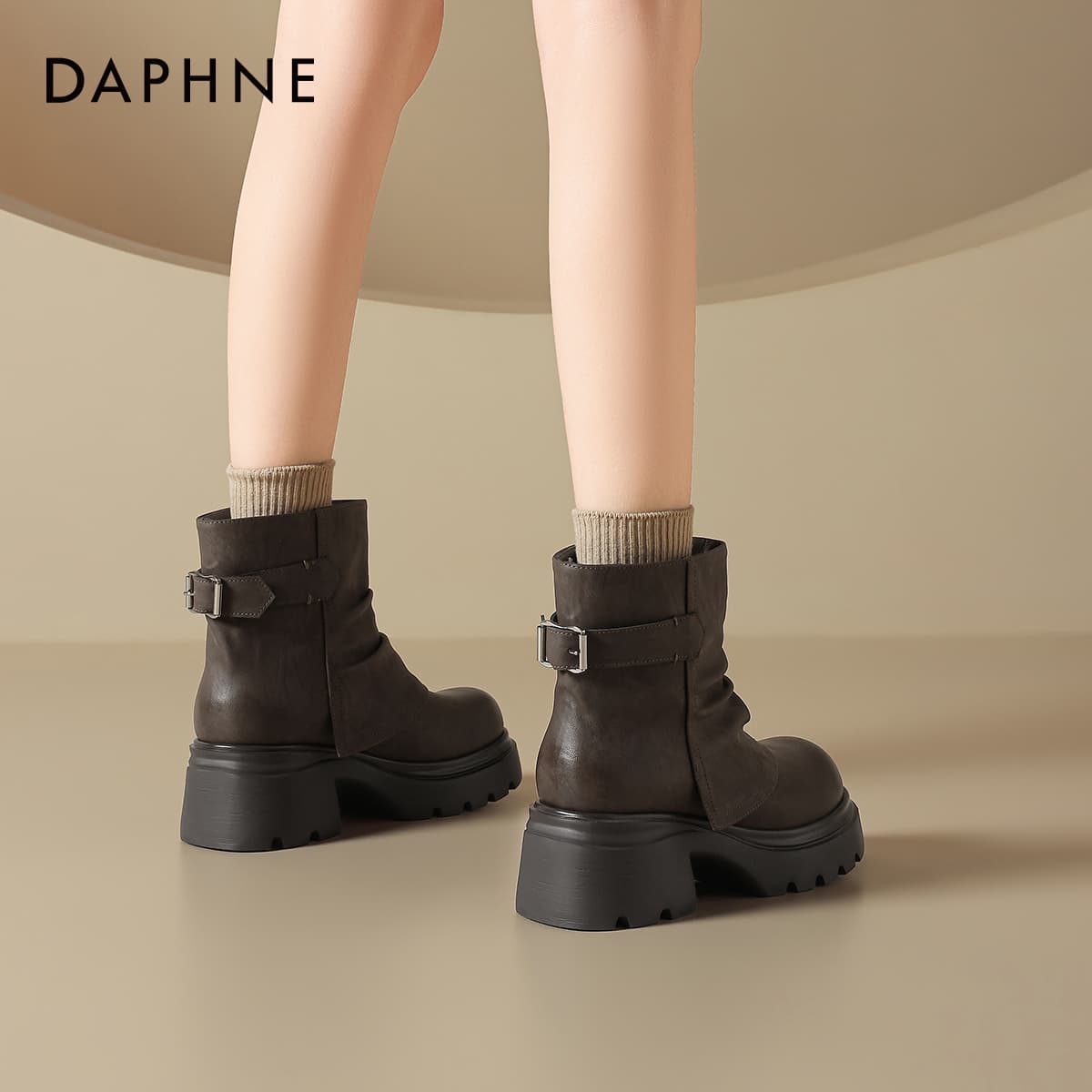 Сапоги DAPHNE Ботильоны Женские - изображение 5