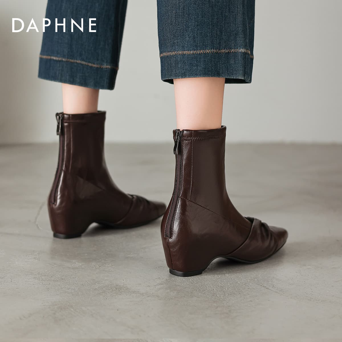 Сапоги DAPHNE Ботильоны Женские - изображение 9