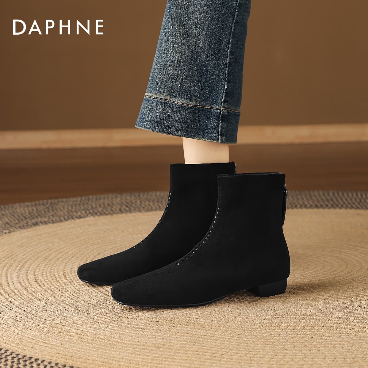Сапоги Daphne Ткань Ботильоны Женские - изображение 7