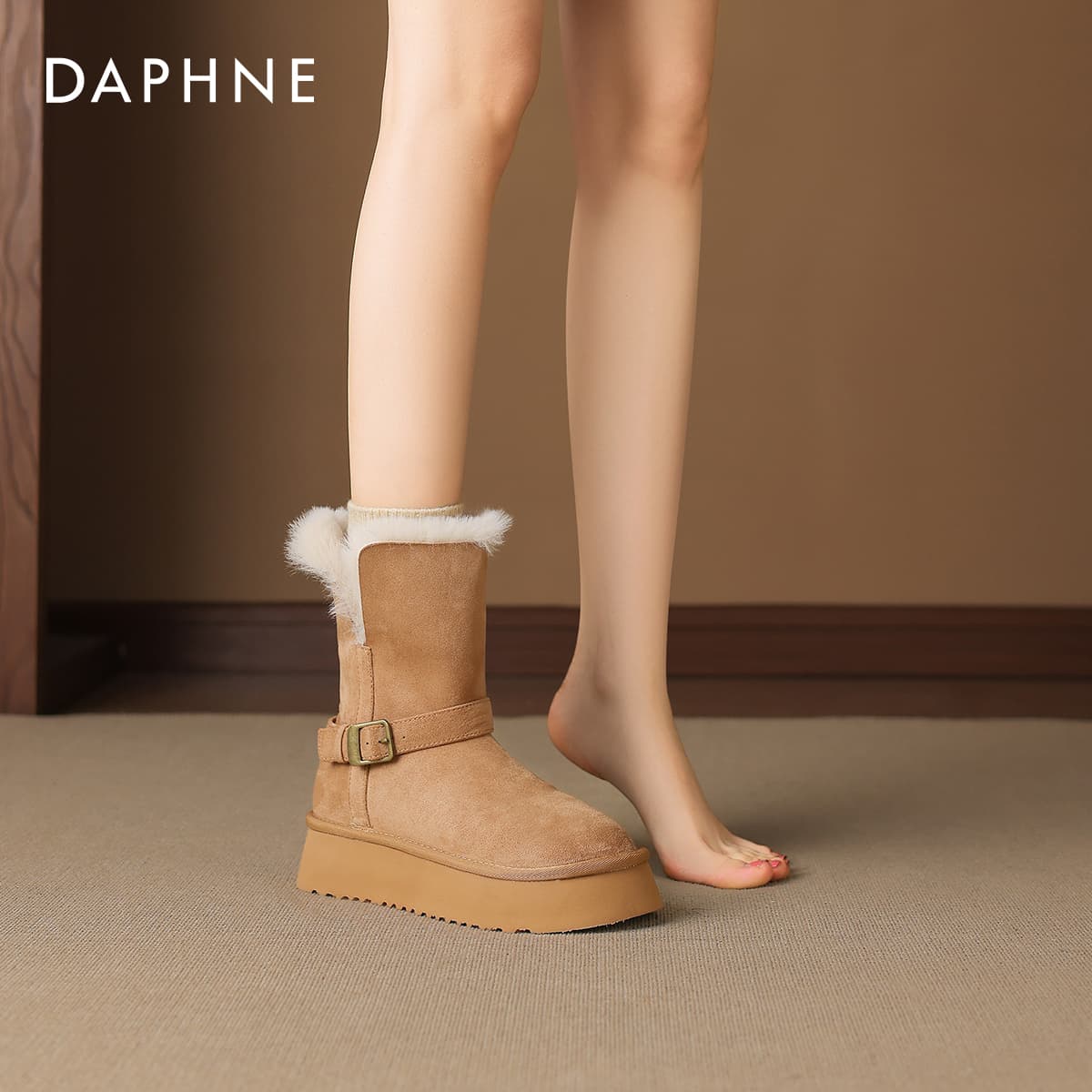 Ботинки зимние DAPHNE 17,5cm Сноубутсы Женские - изображение 3
