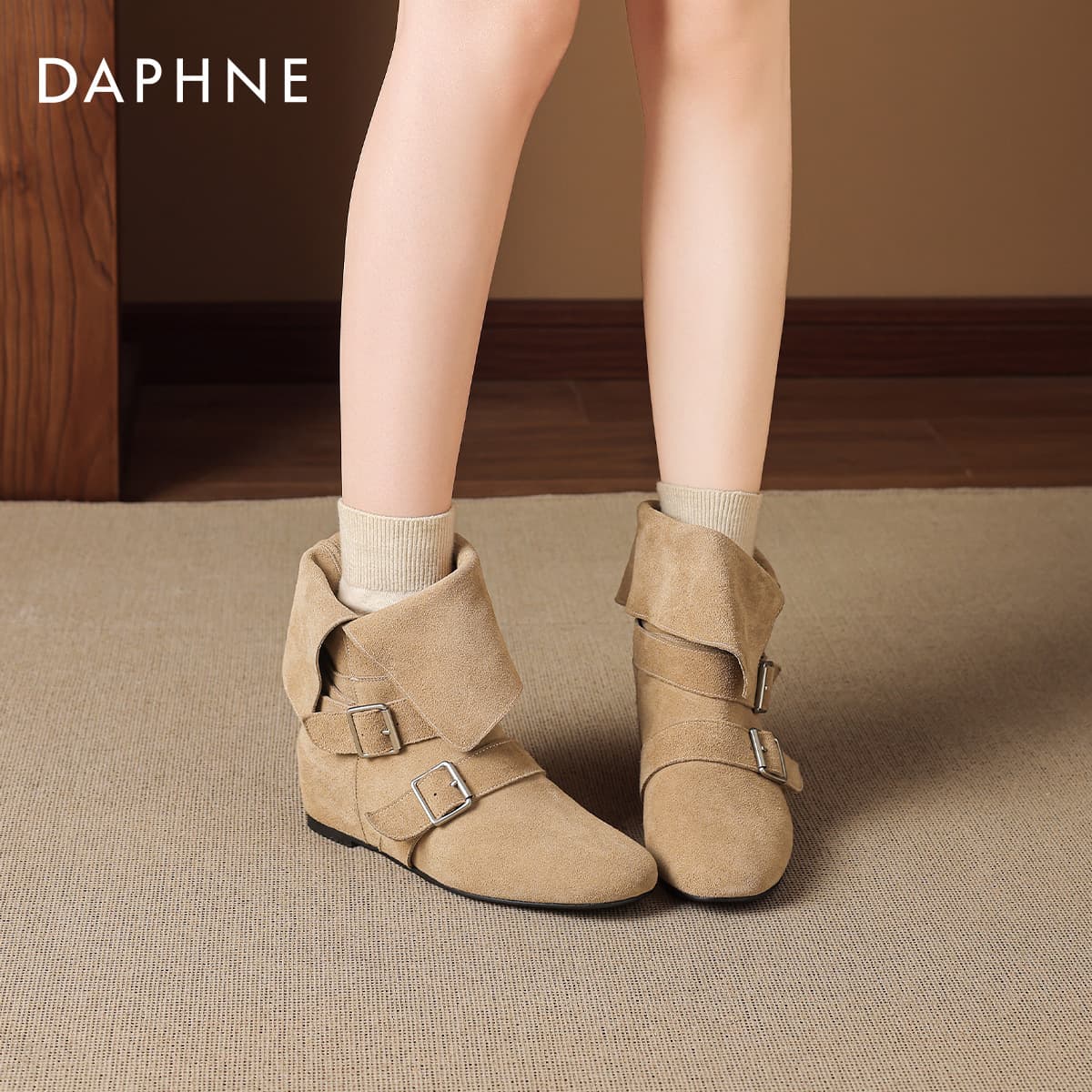 Сапоги DAPHNE Ботильоны Женские - изображение 4