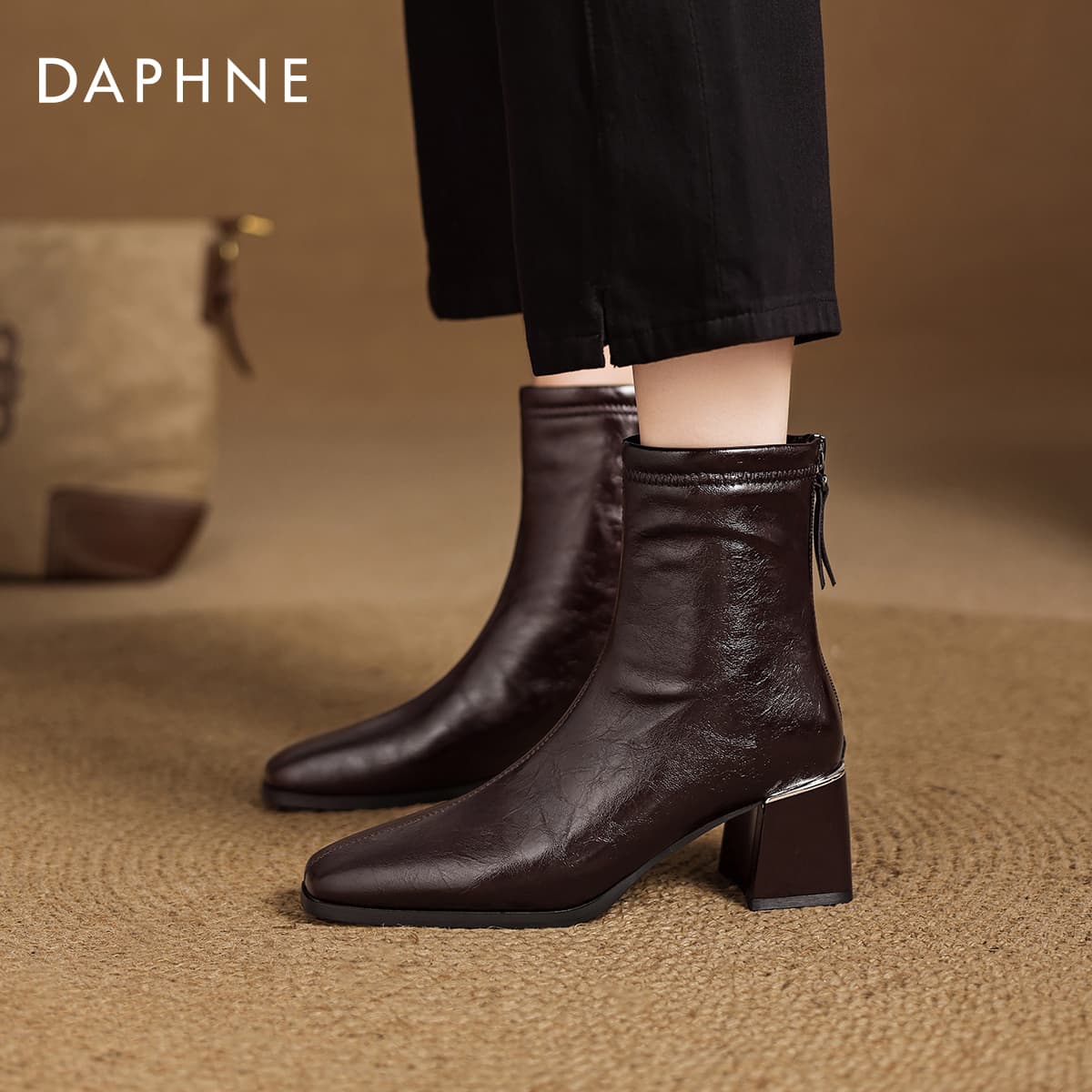 Сапоги DAPHNE Ботильоны Женские - изображение 5