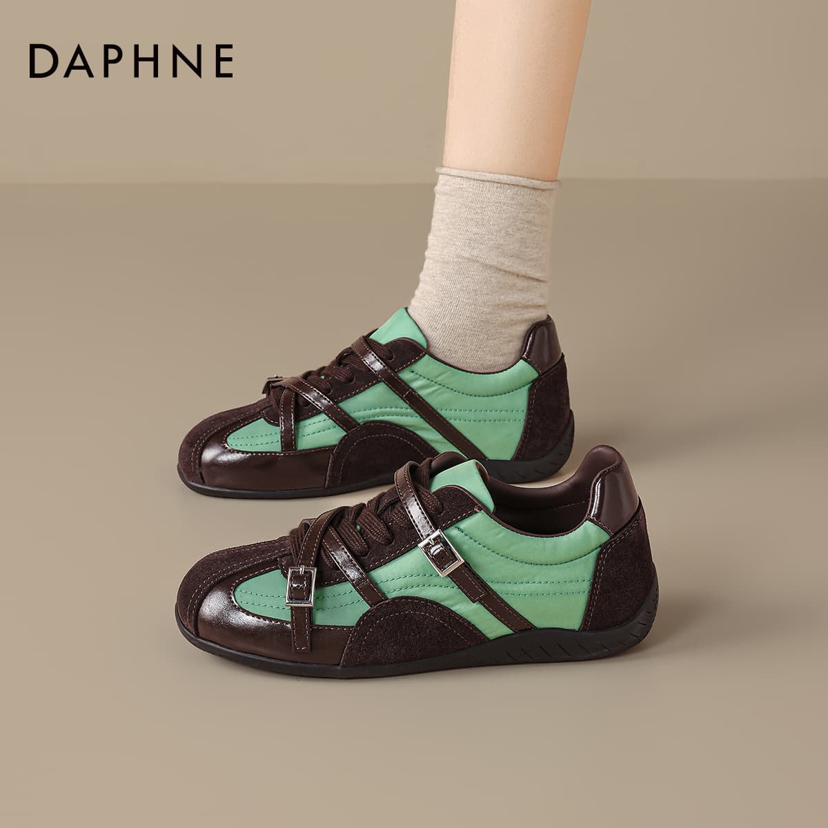 Кроссовки DAPHNE Кеды немецкой армии (GAT) Low Топ Женские - изображение 9