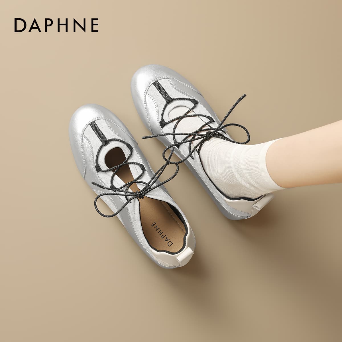 Кроссовки DAPHNE Повседневная обувь Low Топ Женская - изображение 6