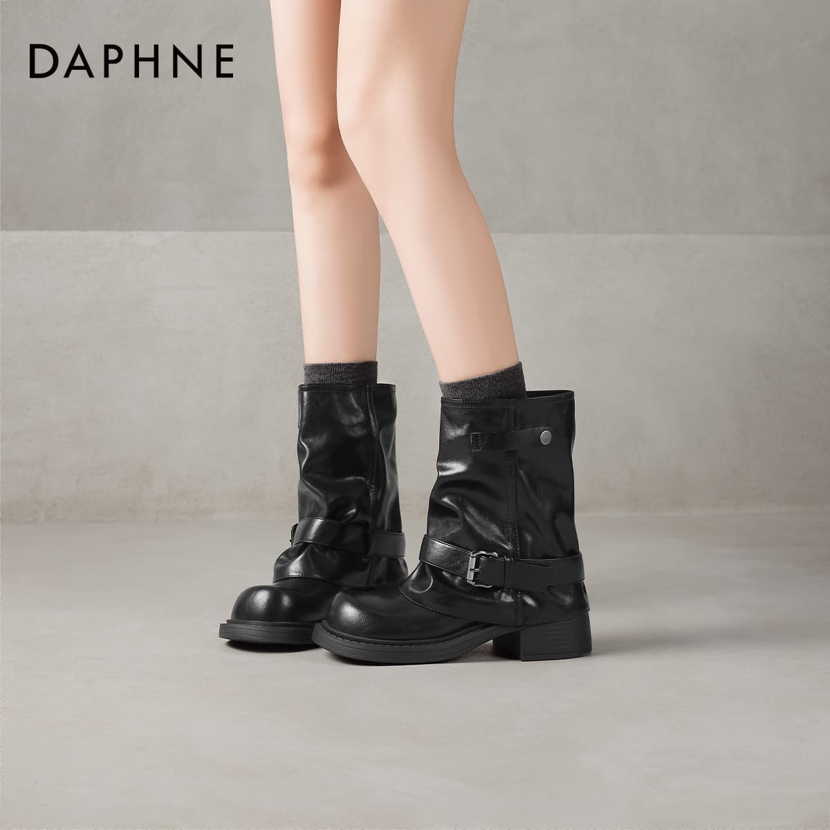 Сапоги DAPHNE Ботильоны Low Топ Женские - изображение 4