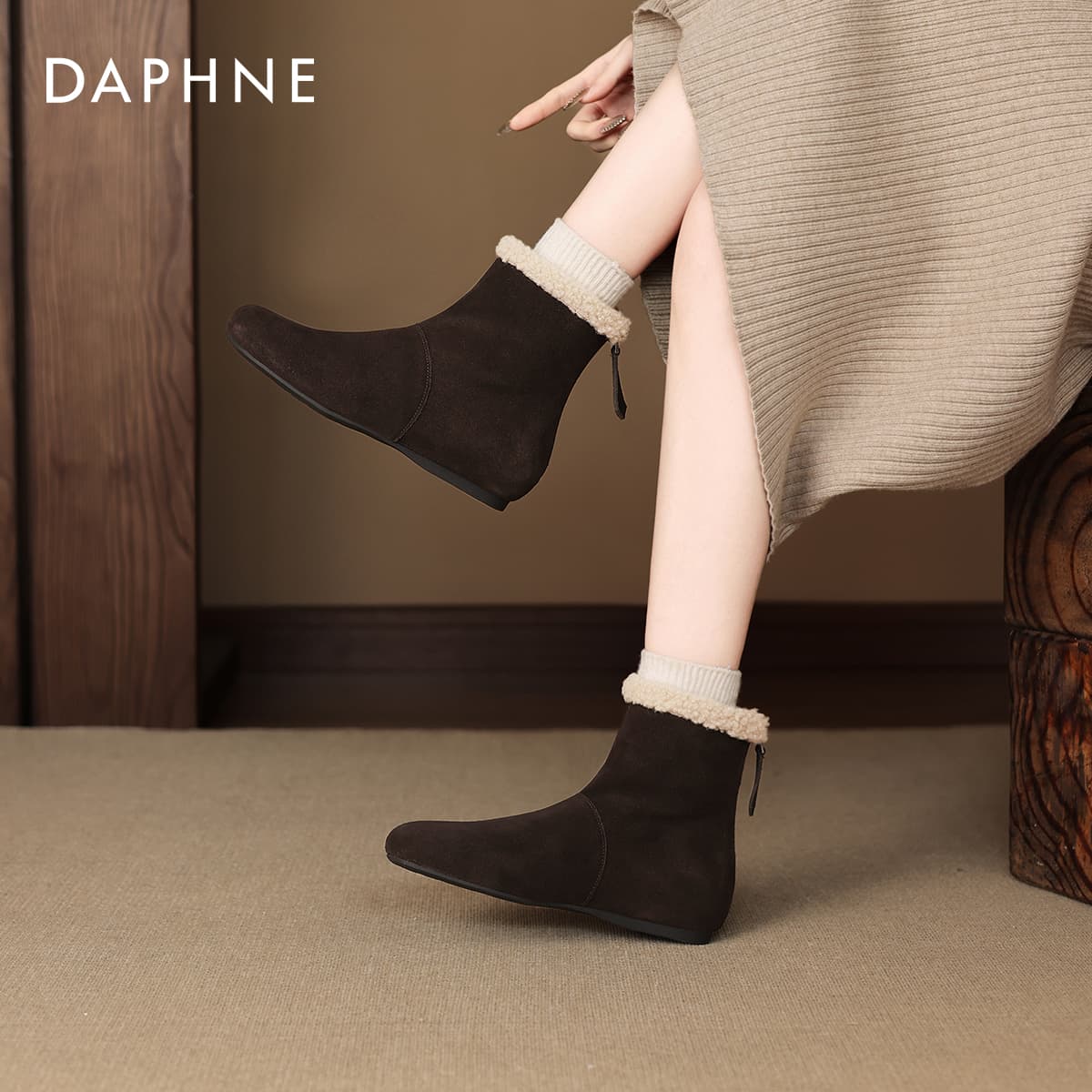 Сапоги Daphne Ботильоны Женские - изображение 3