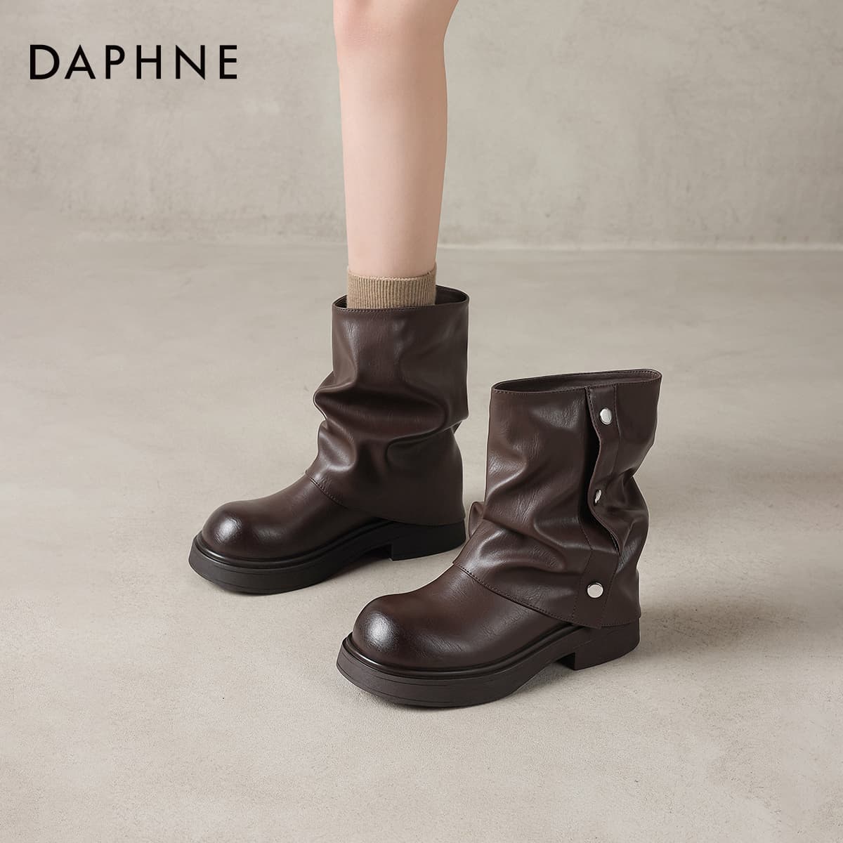 Сапоги DAPHNE Ботильоны Женские - изображение 3