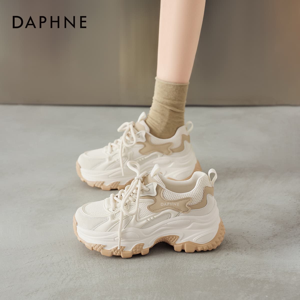 Кроссовки DAPHNE Низкий топ массивные кроссовки женские - изображение 5