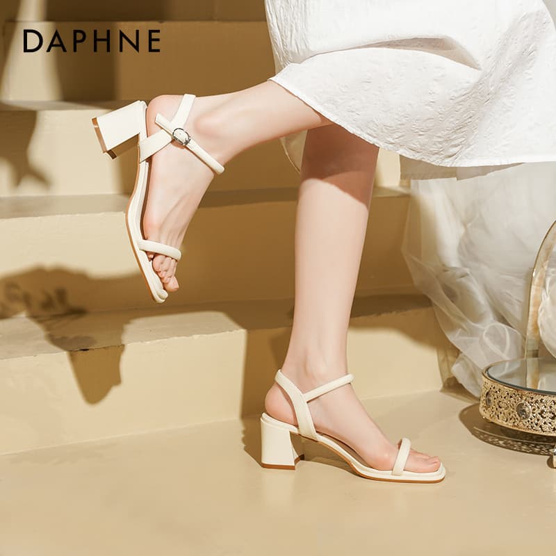 Шлёпанцы DAPHNE One Шнуровочные Сандалии Женские - изображение 6
