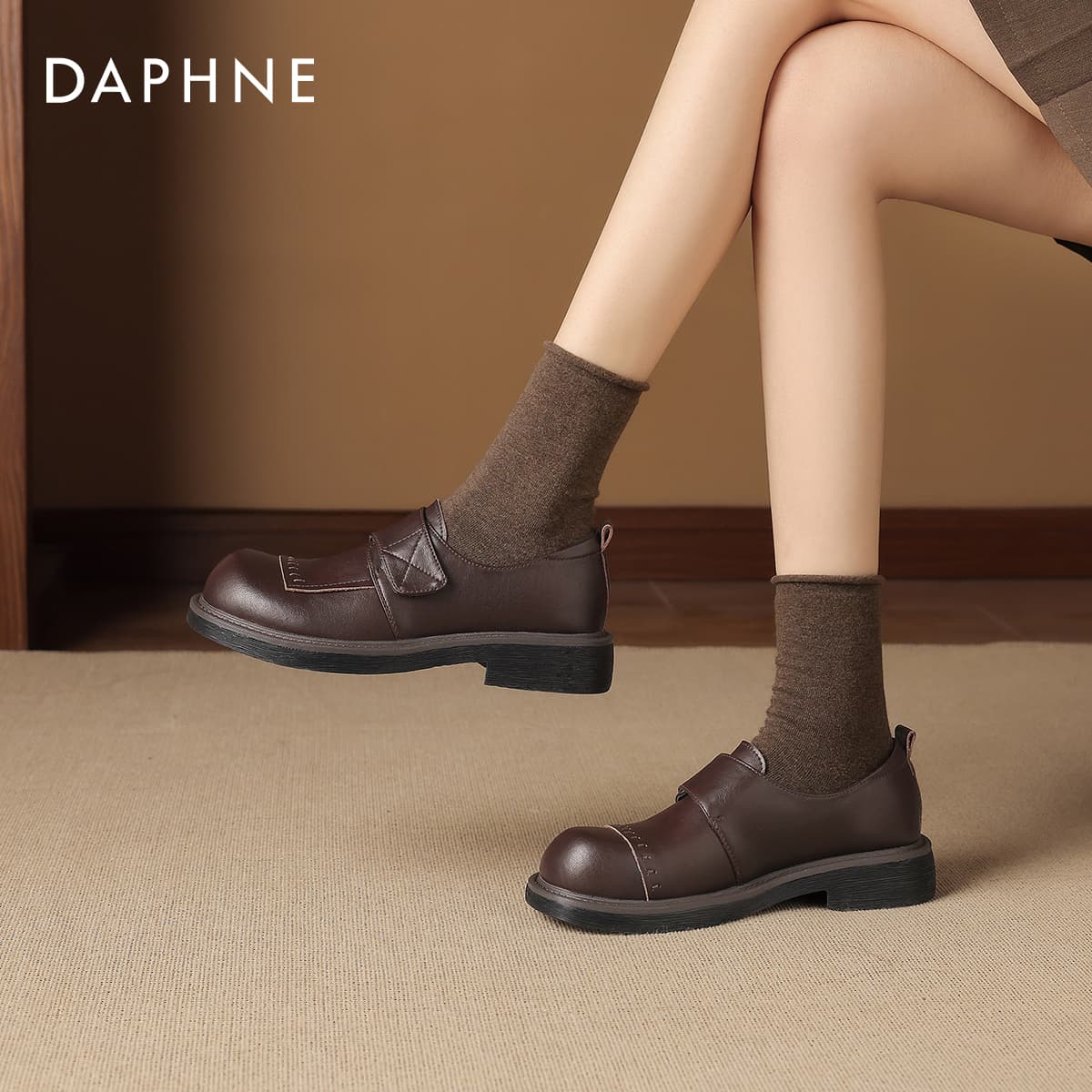 Лоферы DAPHNE Лоферы из синтетической кожи для женщин - изображение 5