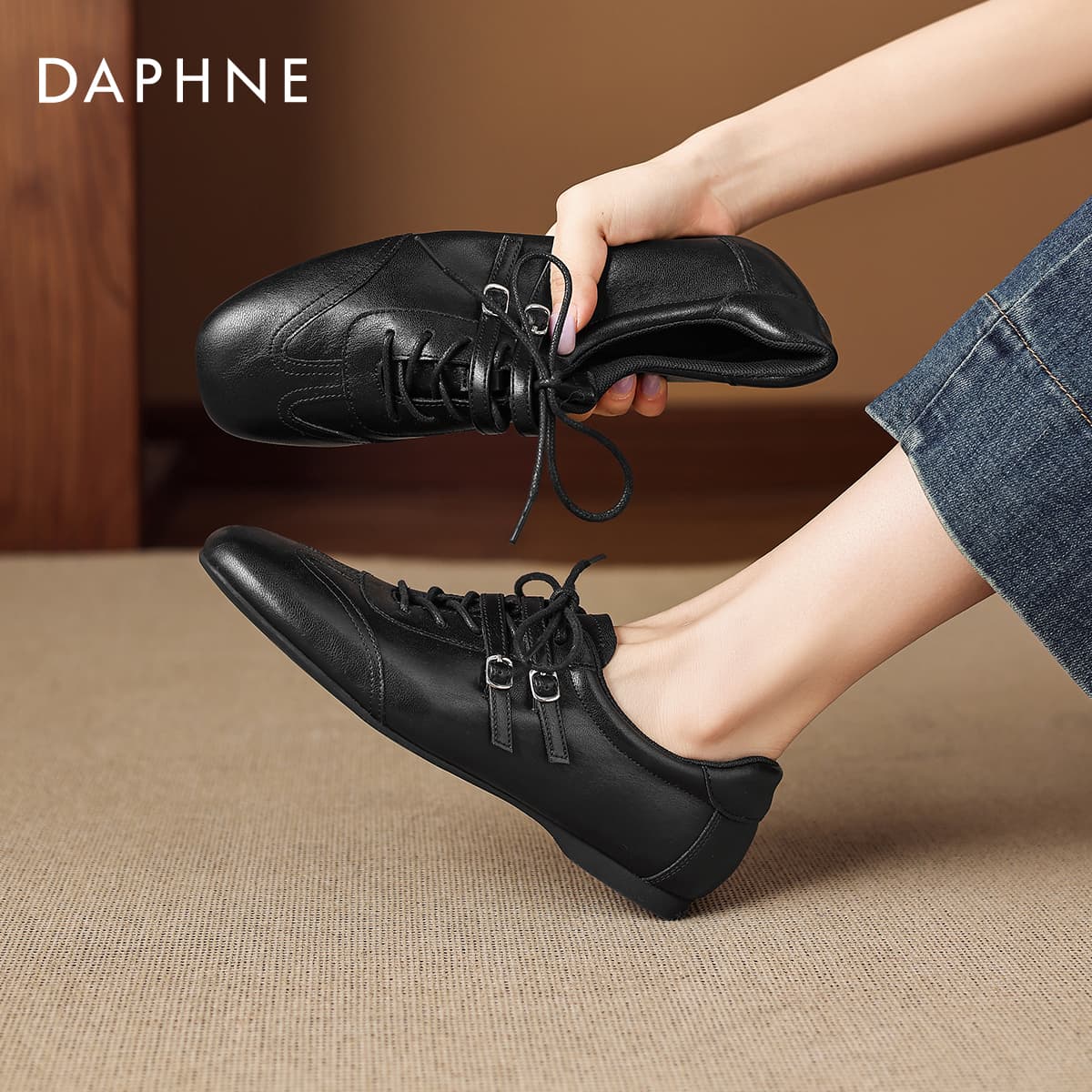 Кроссовки DAPHNE Повседневная обувь Low Топ Женские - изображение 8