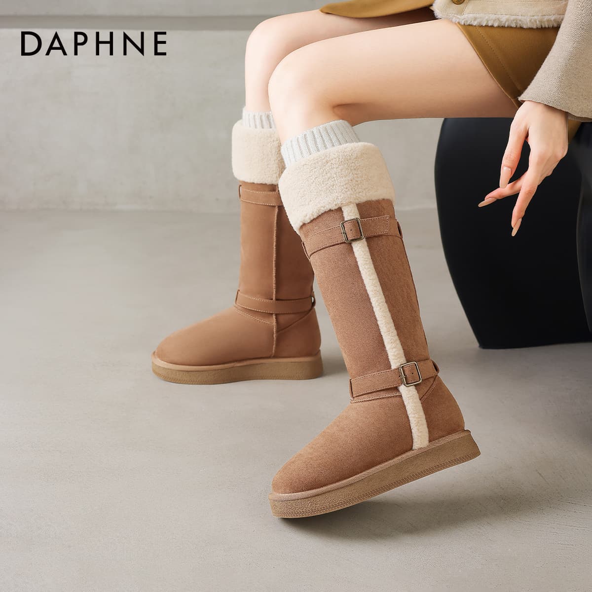 Ботинки зимние Daphne Сноубутсы Женские - изображение 5