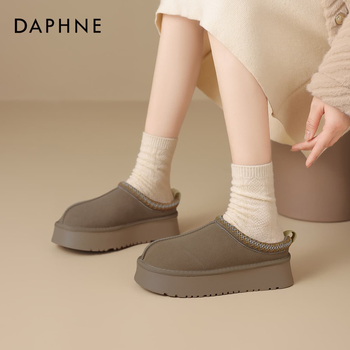 Ботинки зимние Daphne Сноубутсы Женские - изображение 7