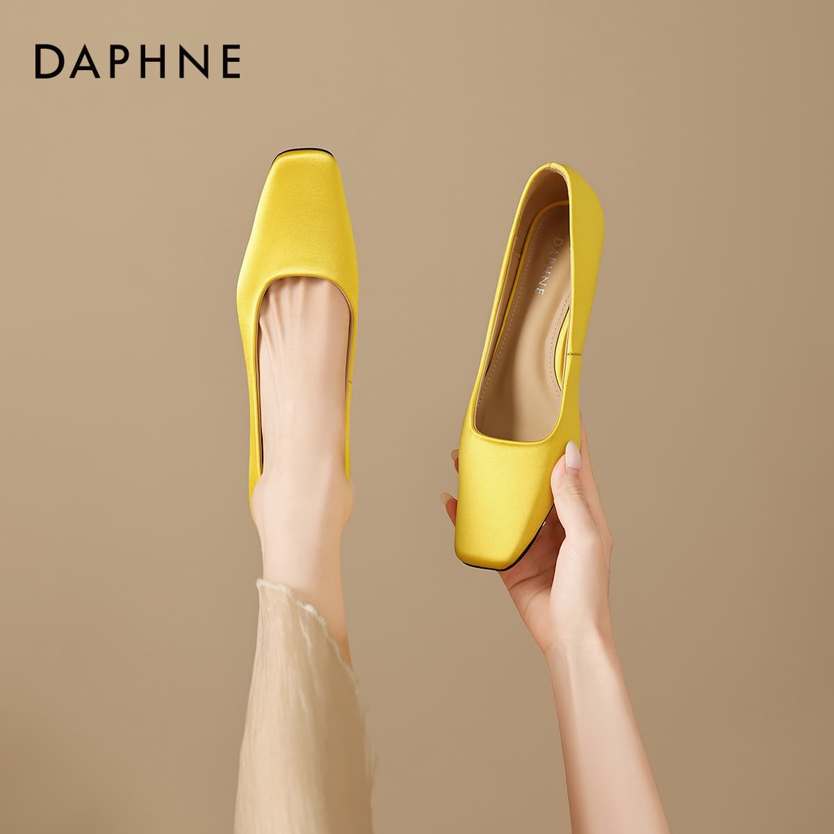 Тапочки DAPHNE Женские Повседневный Обувь без подкладки Женские - изображение 4