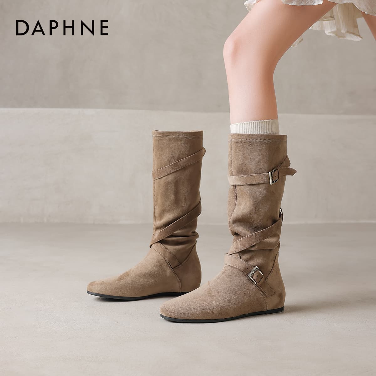 Сапоги Daphne Ткань Ботильоны Женские - изображение 13