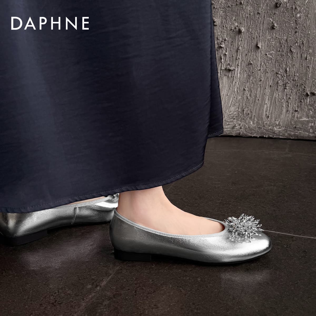 Тапочки DAPHNE Женские Повседневный Обувь без подкладки Женские - изображение 3