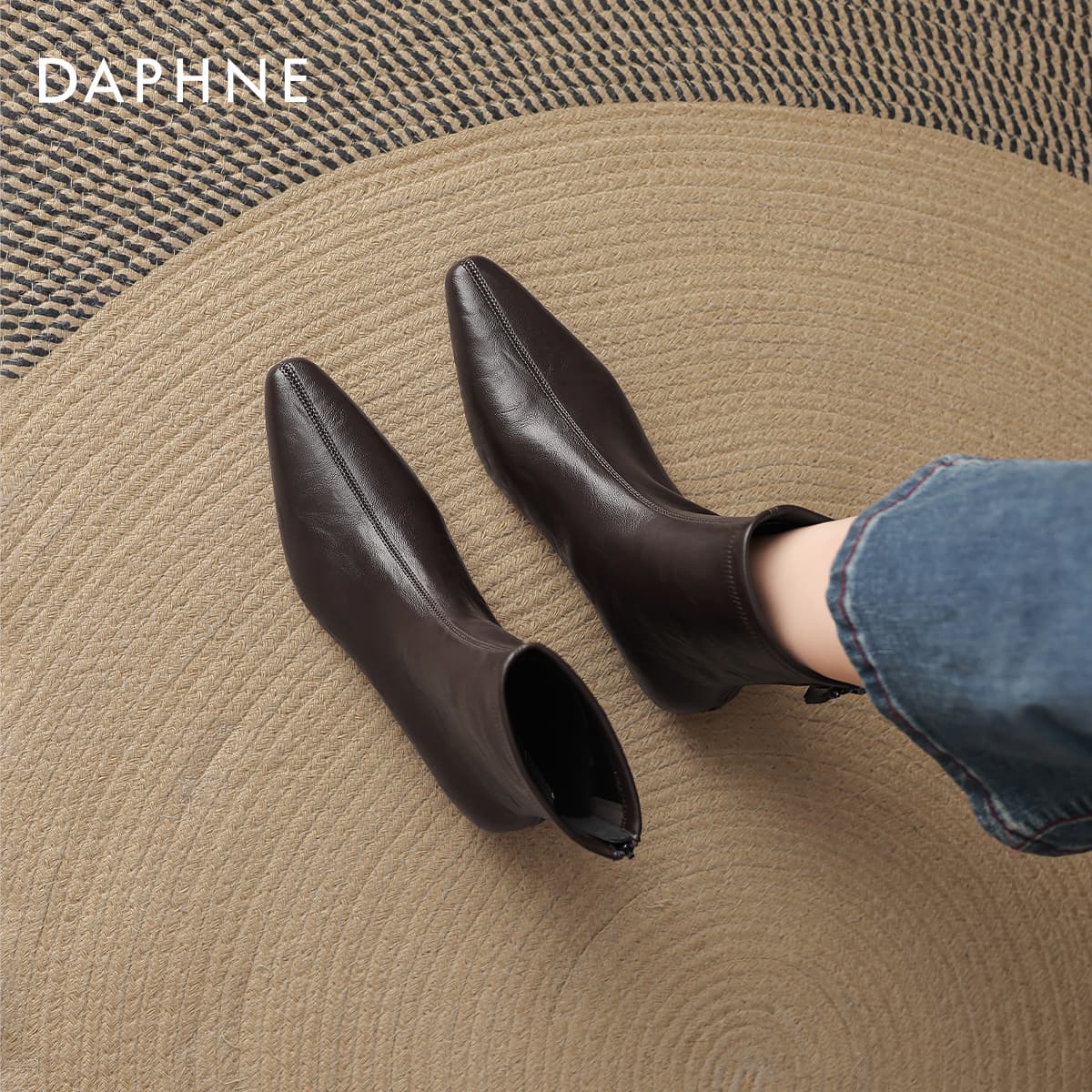 Сапоги DAPHNE Ботильоны Женские - изображение 4