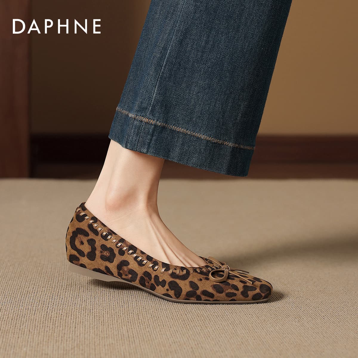 Тапочки DAPHNE Ткань Женские Повседневные Туфли Женские - изображение 5