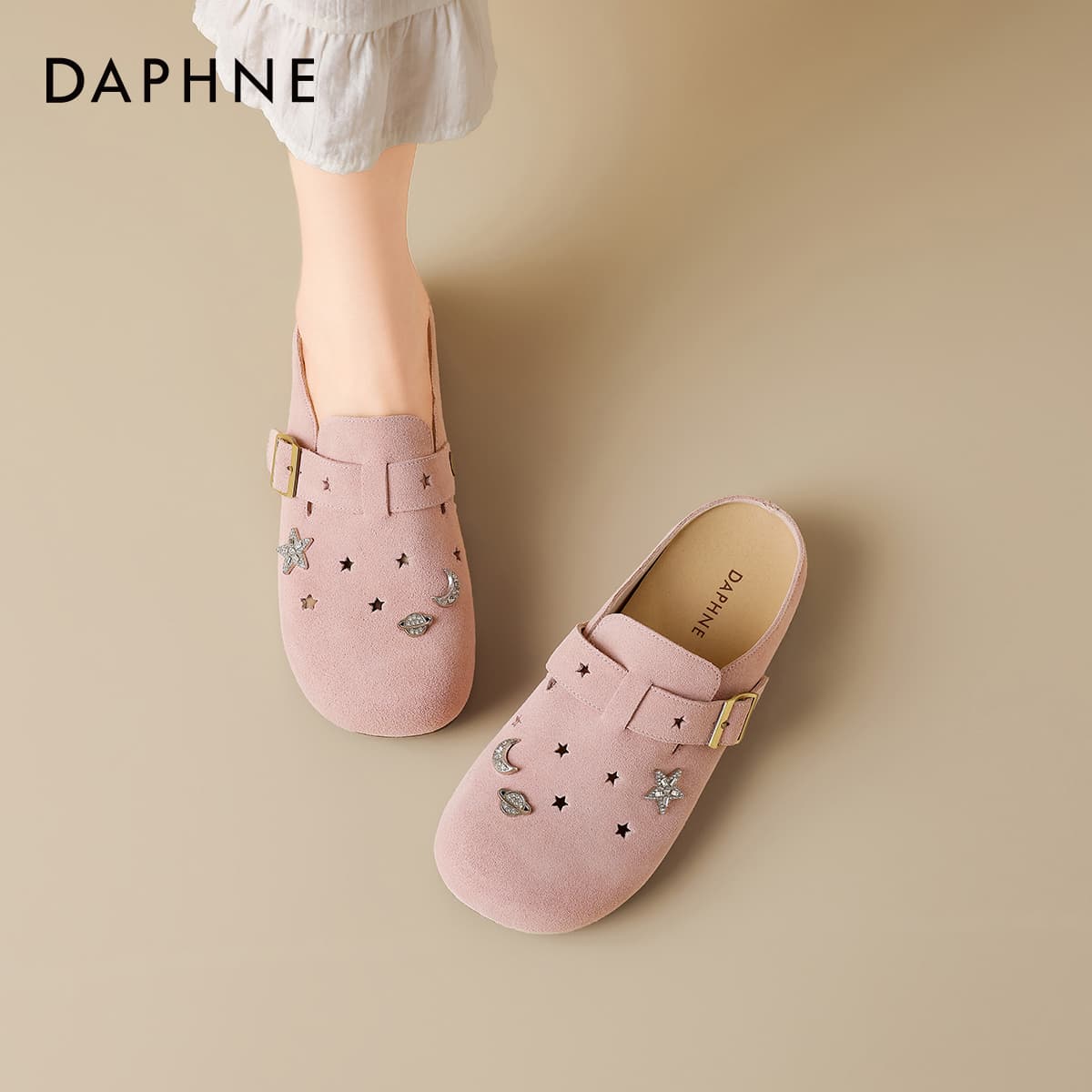 Сабо DAPHNE Домашние тапочки для женщин - изображение 7