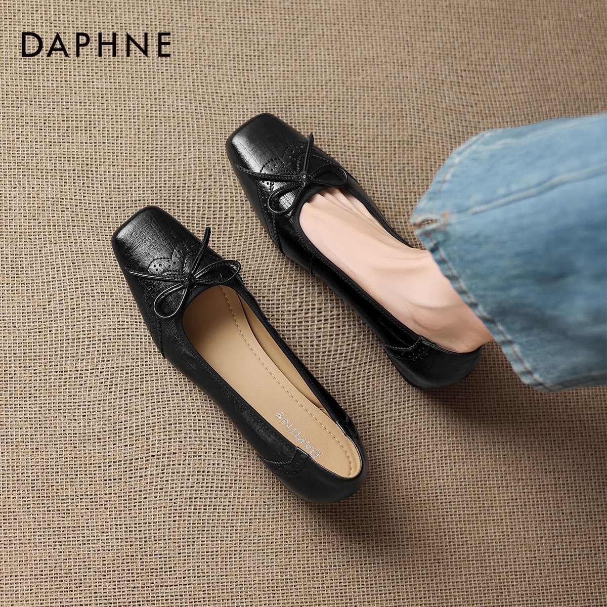 Тапочки DAPHNE Женские Повседневный Обувь без подкладки Женские - изображение 5