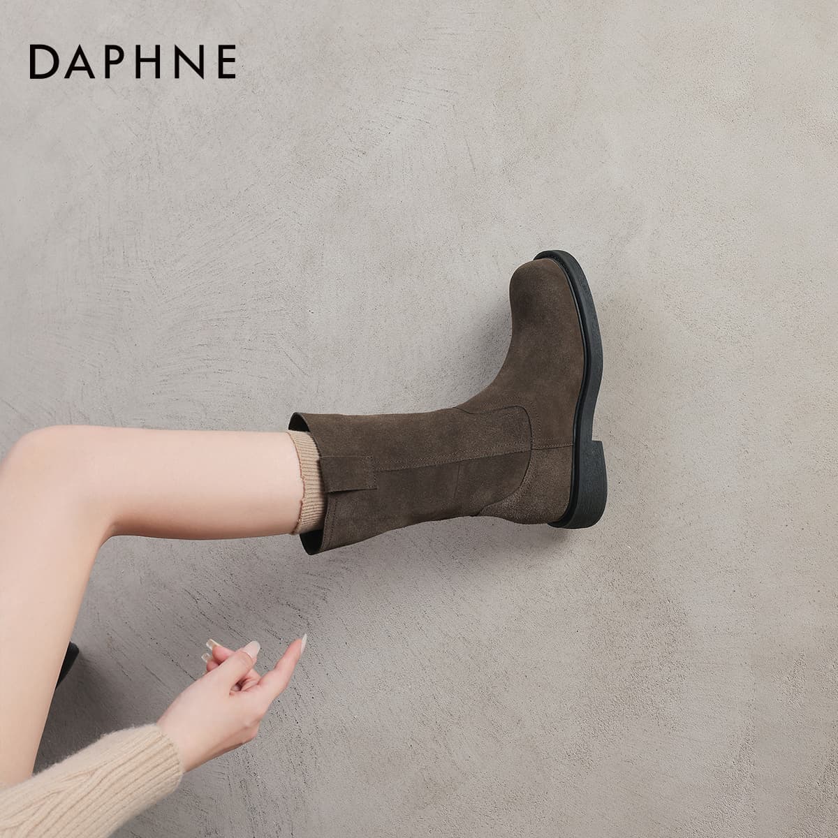 Сапоги DAPHNE Ботильоны High Топ Женские - изображение 6