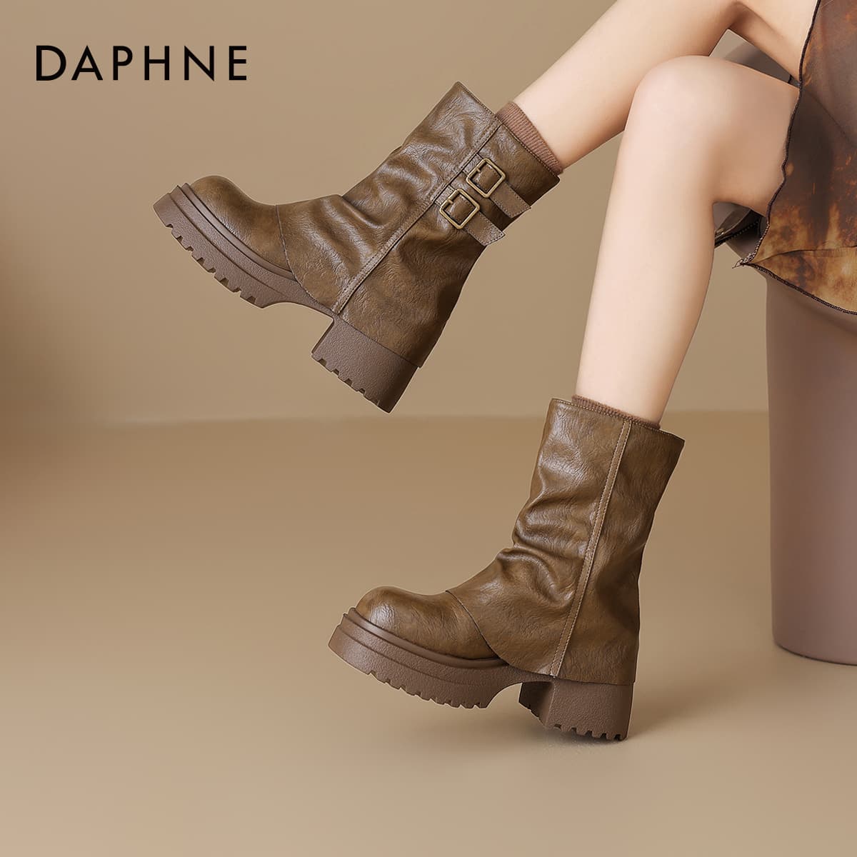 Сапоги Daphne Ботильоны Женские - изображение 4