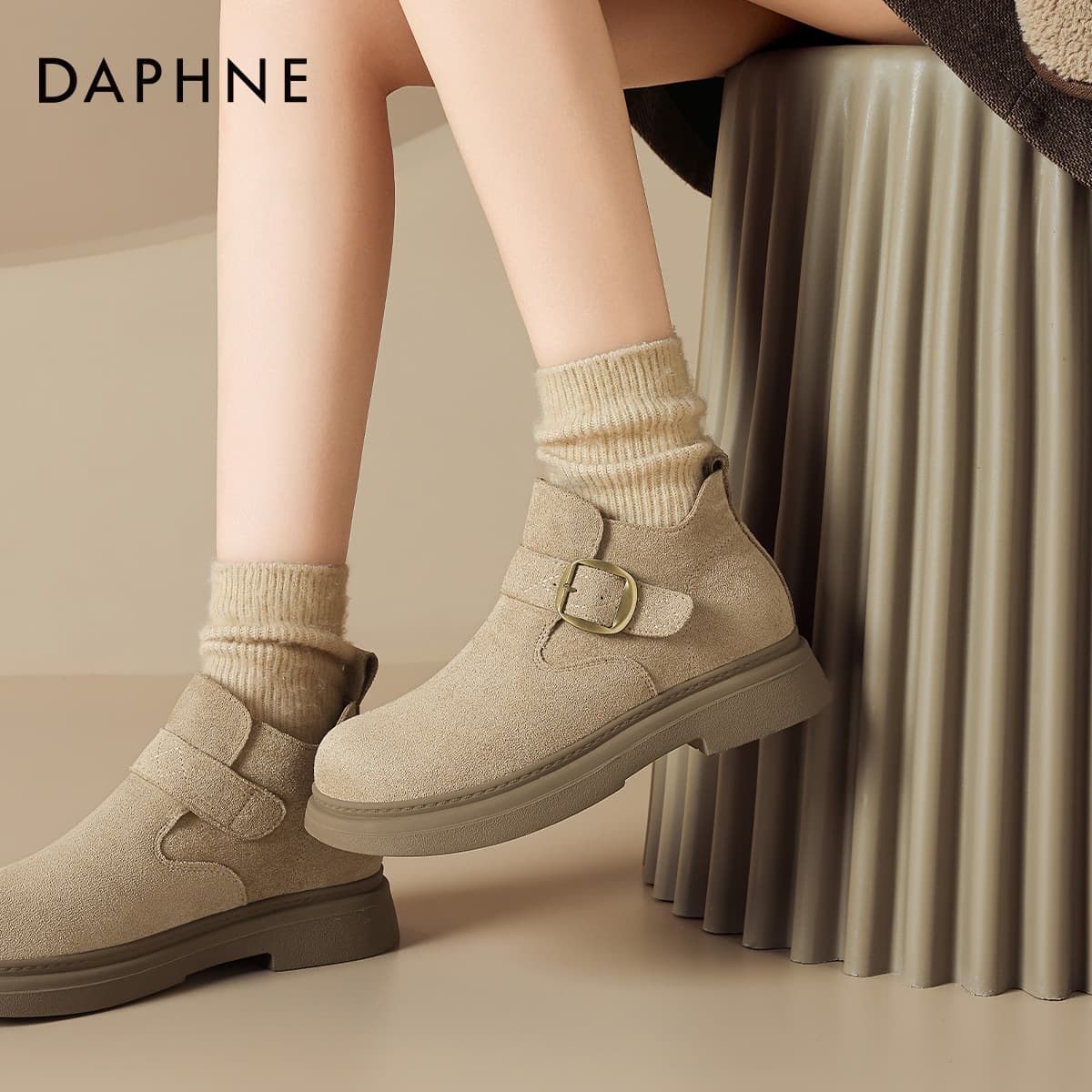Сапоги DAPHNE Ботильоны Женские - изображение 6
