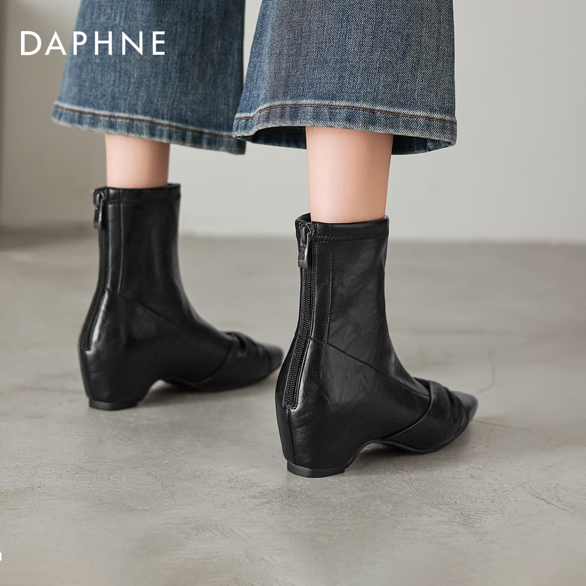 Сапоги DAPHNE Ботильоны Женские - изображение 12
