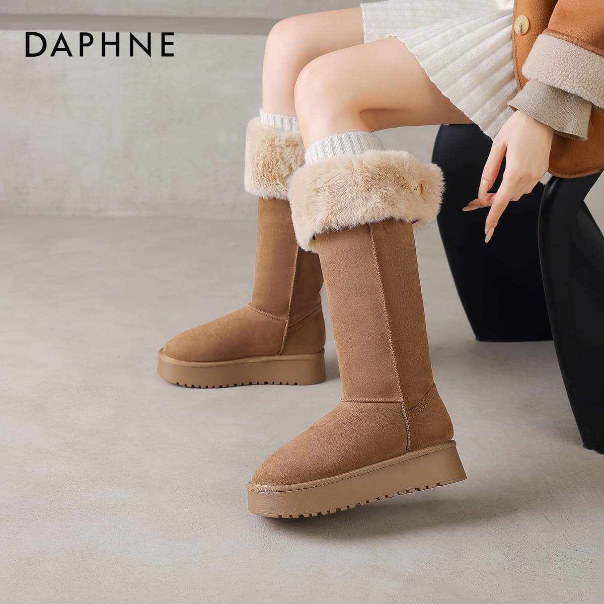 Ботинки зимние Daphne Сноубутсы Женские - изображение 4