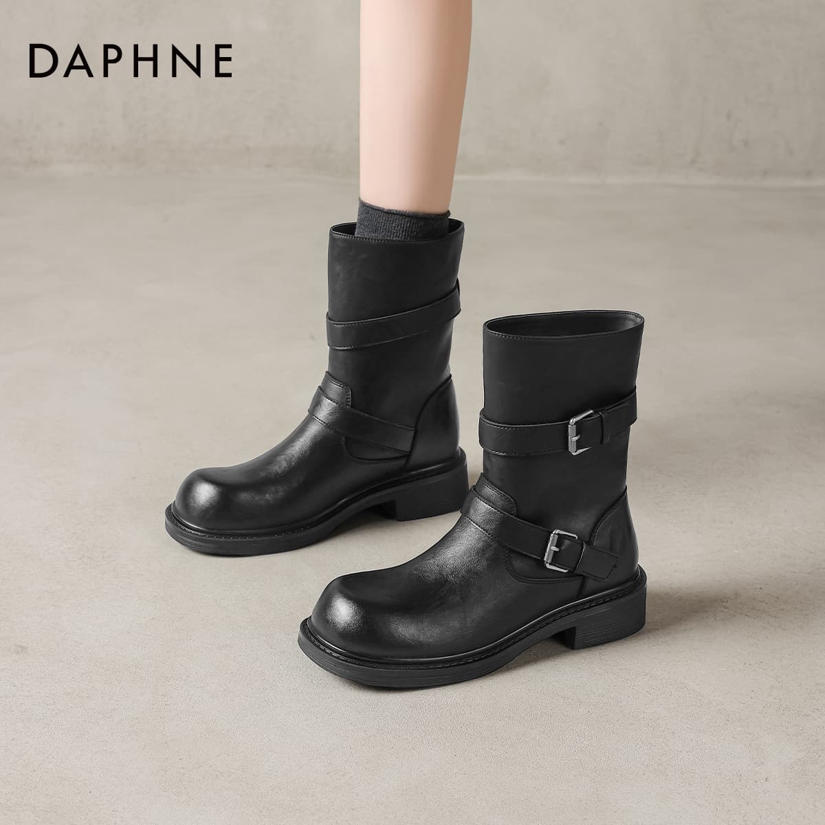 Сапоги DAPHNE Ботильоны Женские - изображение 4