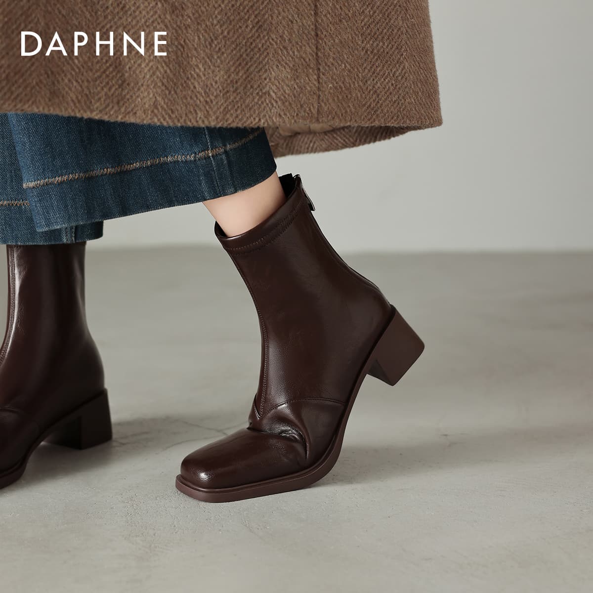 Сапоги DAPHNE Ботильоны Женские - изображение 6