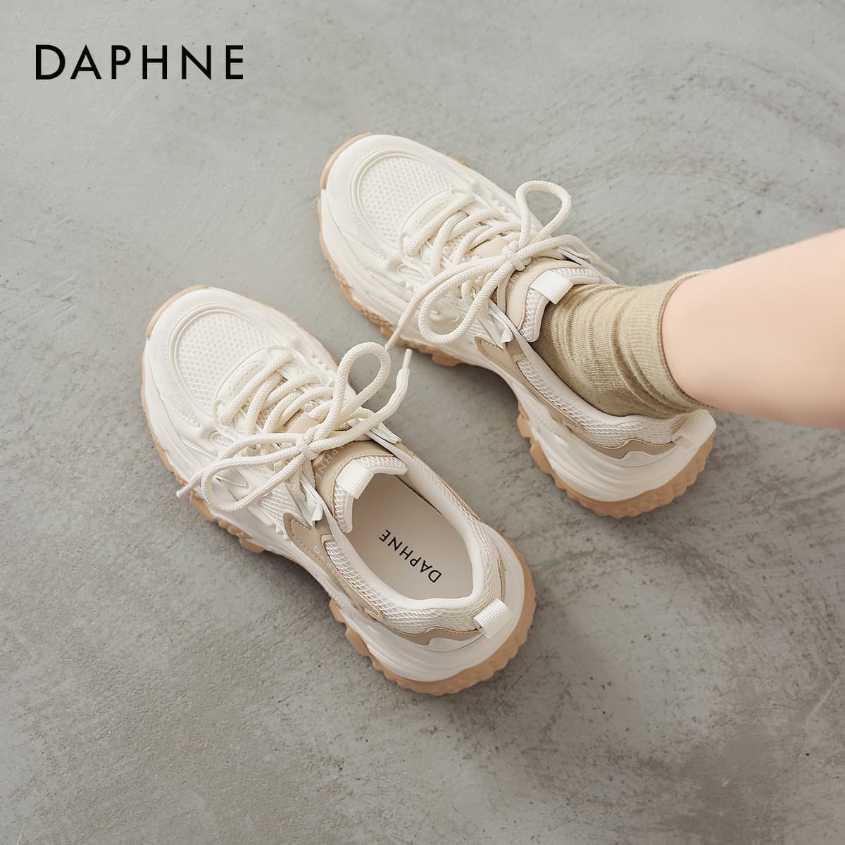 Кроссовки DAPHNE Низкий топ массивные кроссовки женские - изображение 6