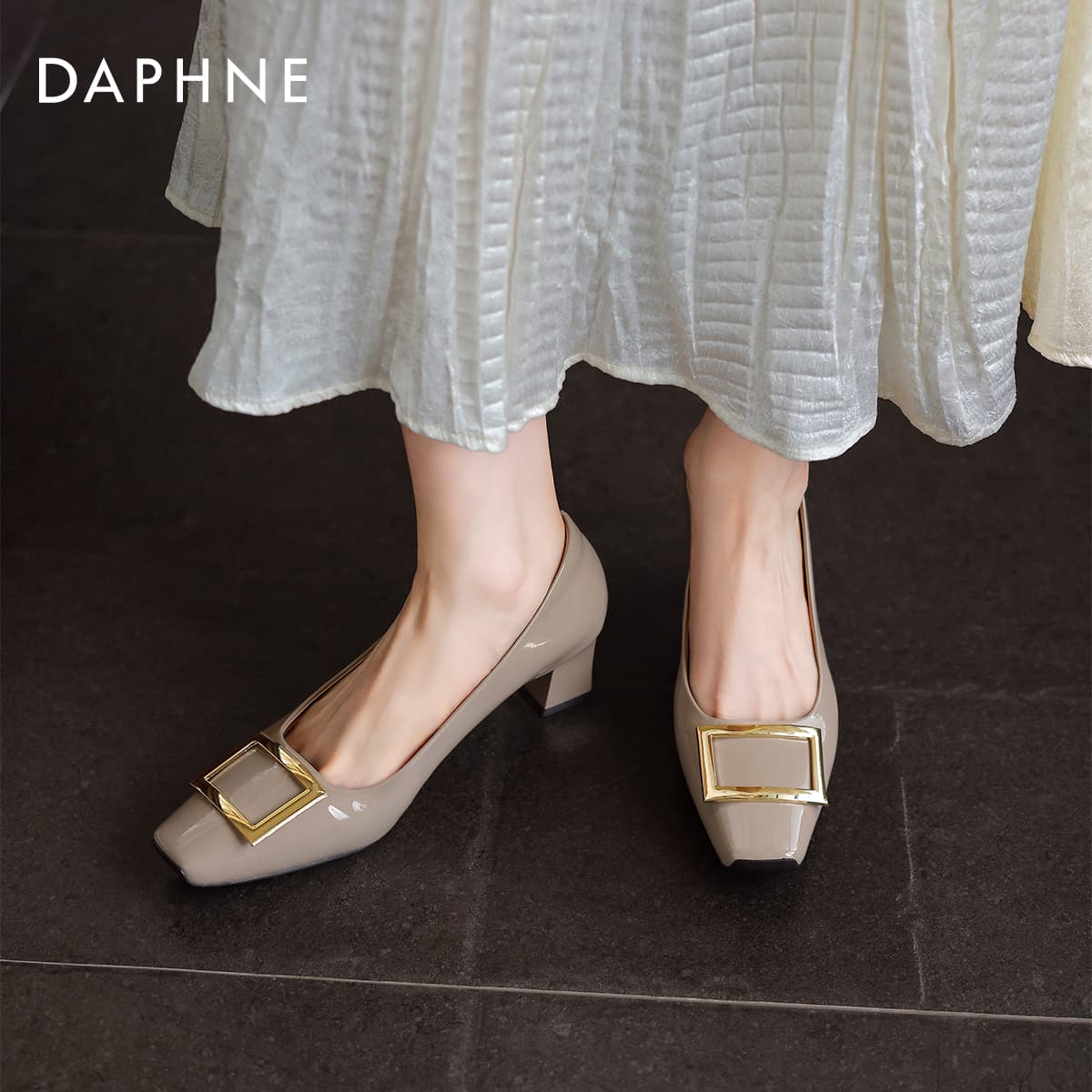 Тапочки DAPHNE Женские Повседневный Обувь без подкладки Женские - изображение 4
