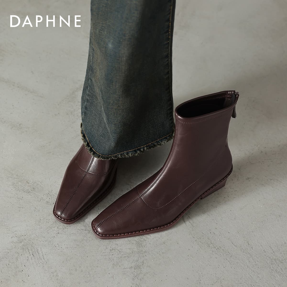 Сапоги DAPHNE Ботильоны Женские - изображение 4