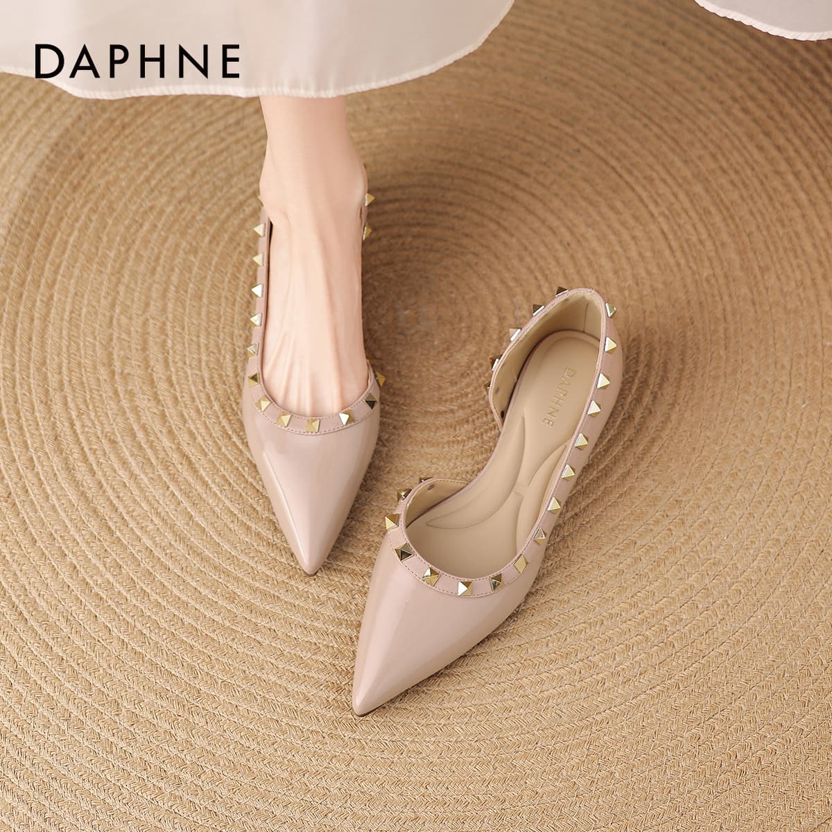 Тапочки DAPHNE Женские Повседневный Обувь без подкладки Женские - изображение 6