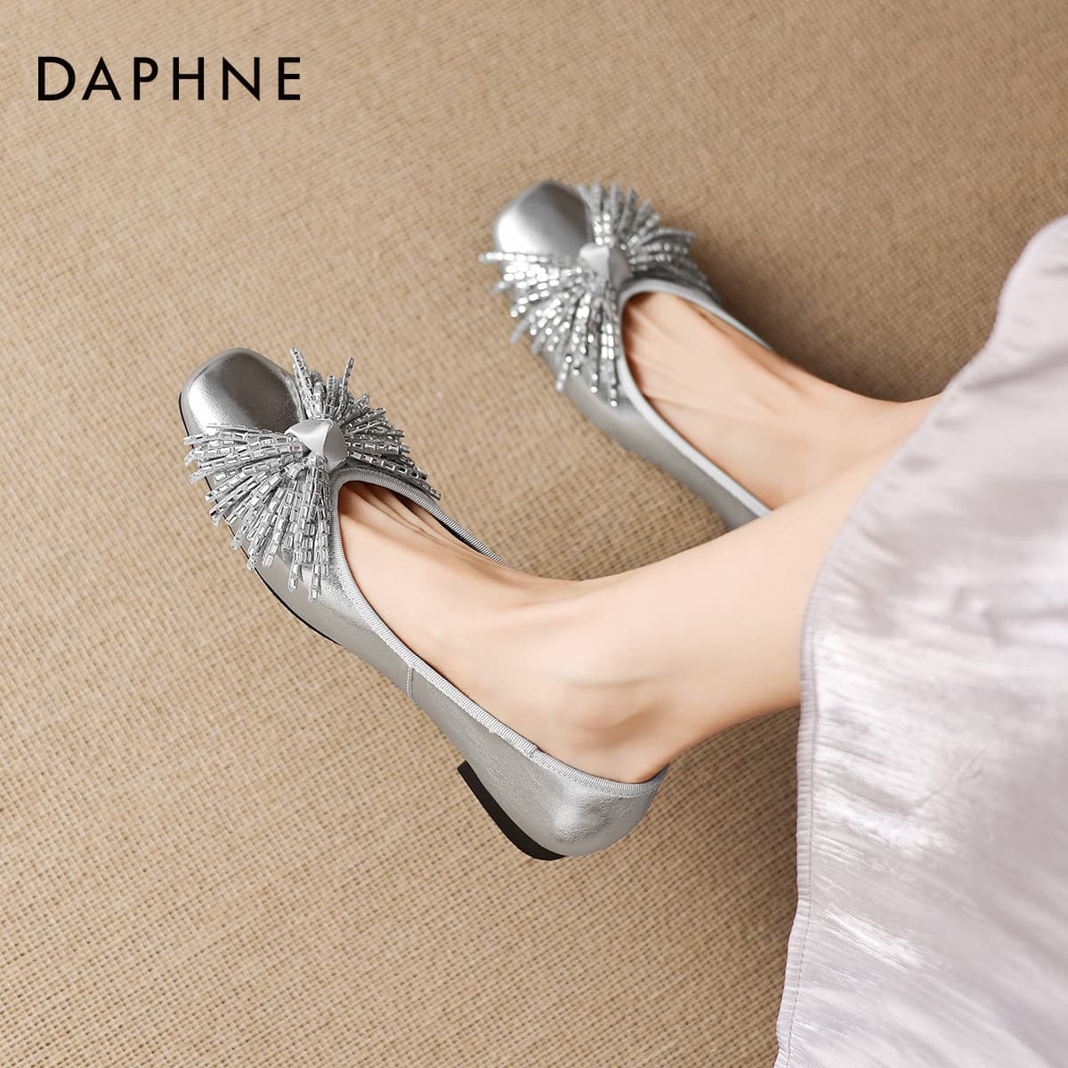 Тапочки DAPHNE Женские Повседневный Обувь без подкладки Женские - изображение 4