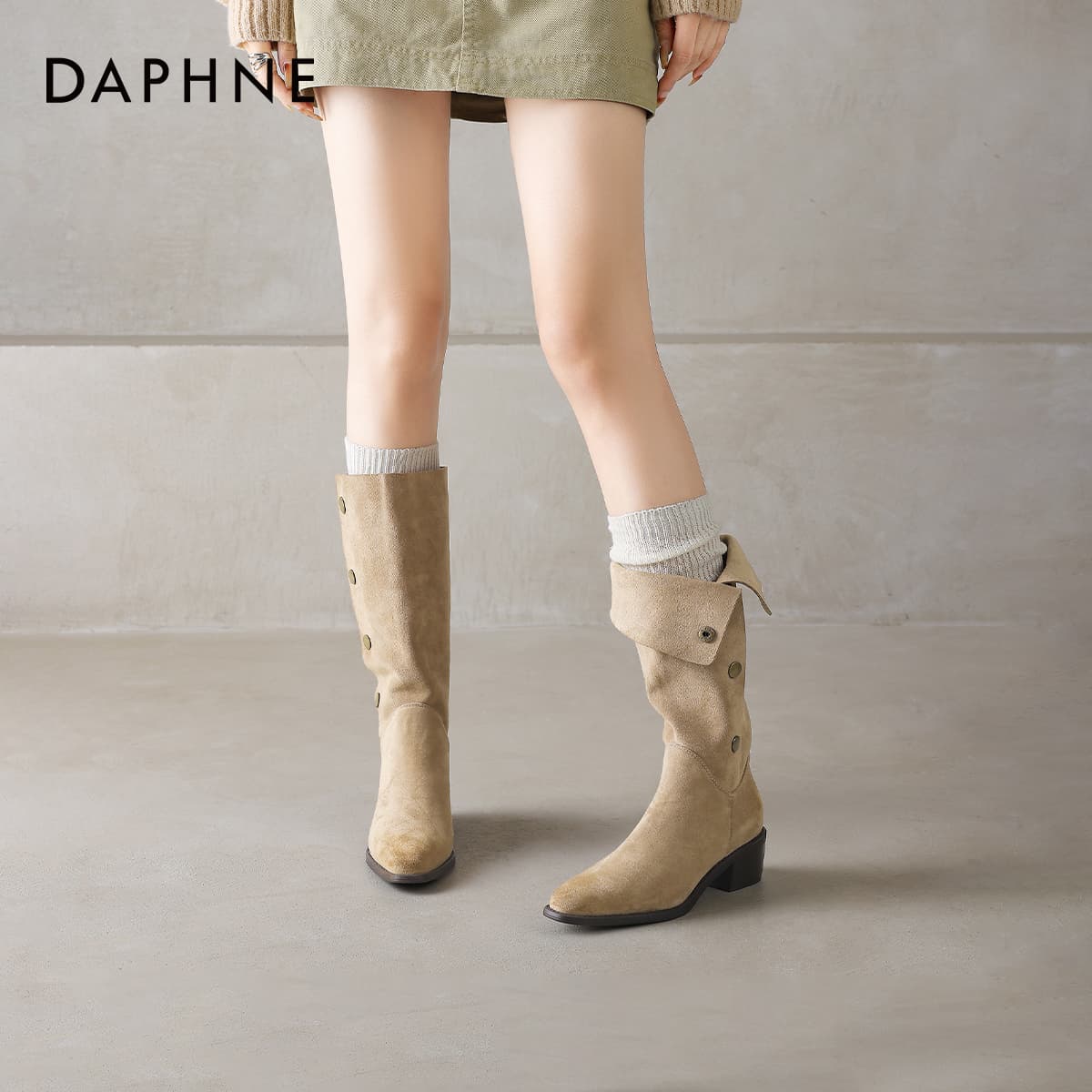 Сапоги Daphne Ботильоны Женские - изображение 7