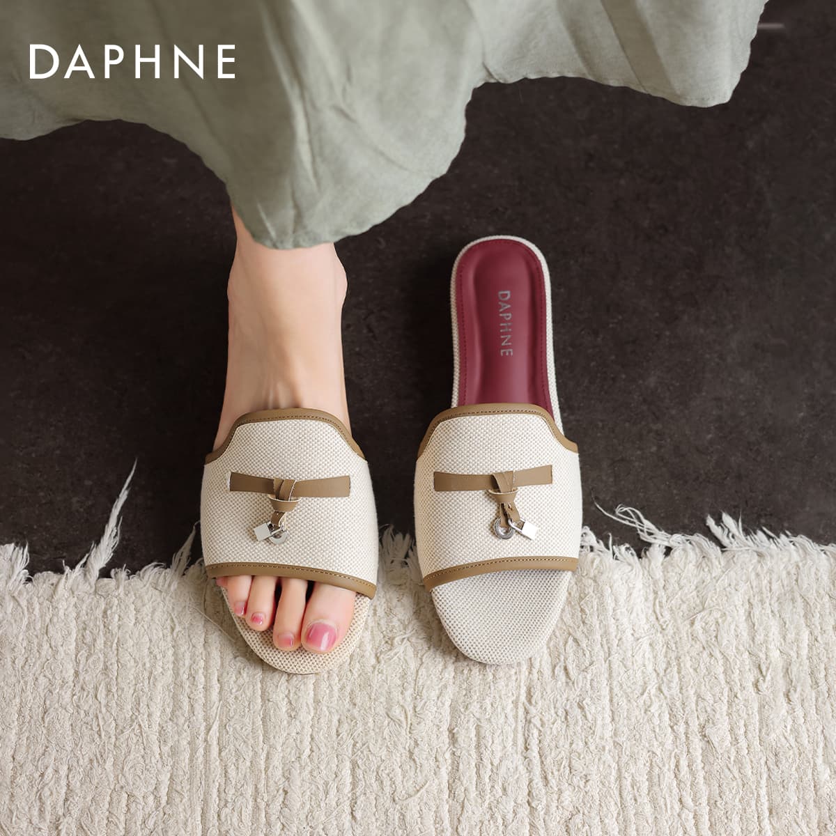 Сандалии Daphne Шлепанцы Женские - изображение 5