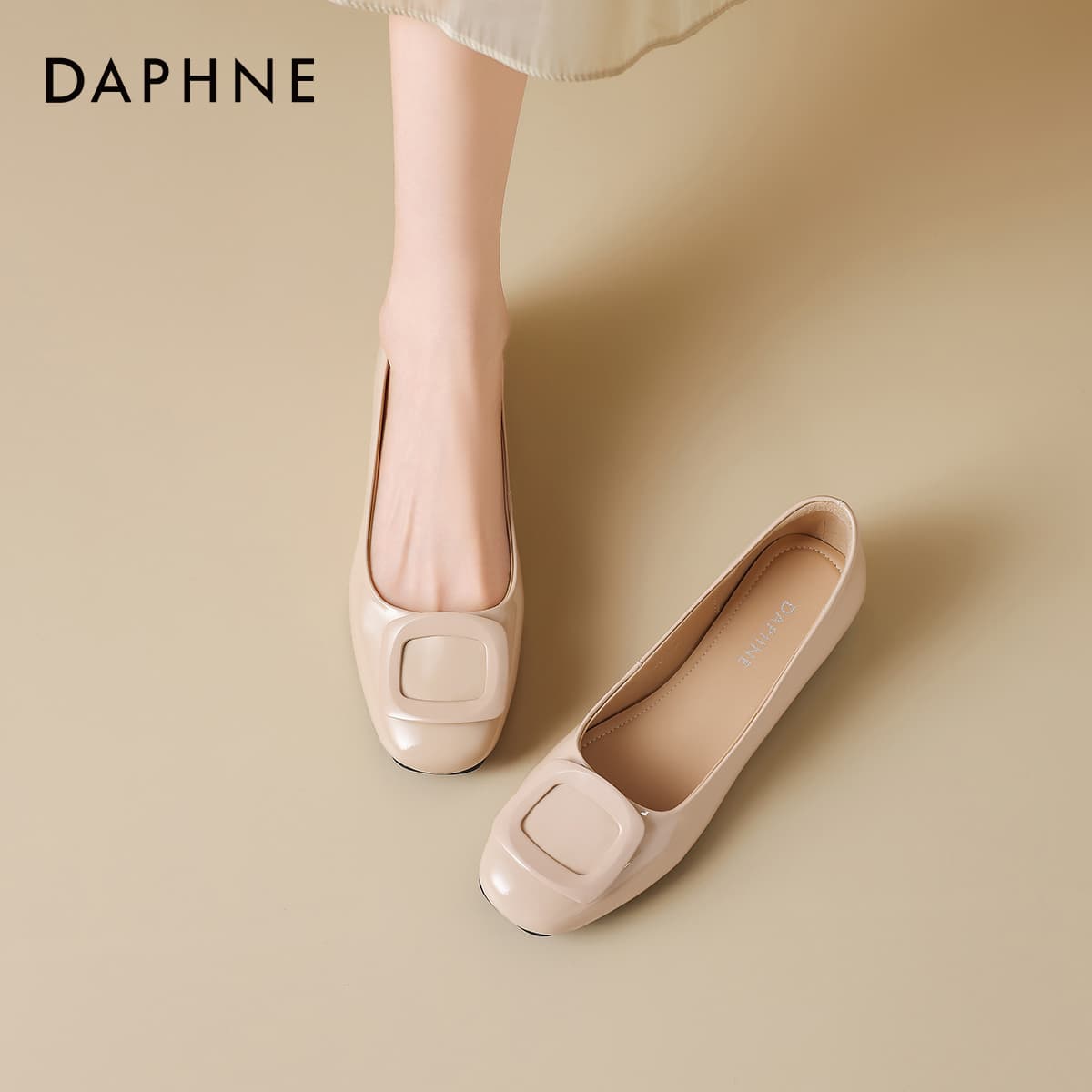 Тапочки DAPHNE Женские Повседневный Обувь без подкладки Женские - изображение 4