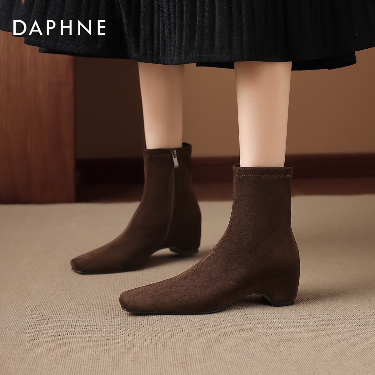 Сапоги DAPHNE Ботильоны Женские - изображение 7