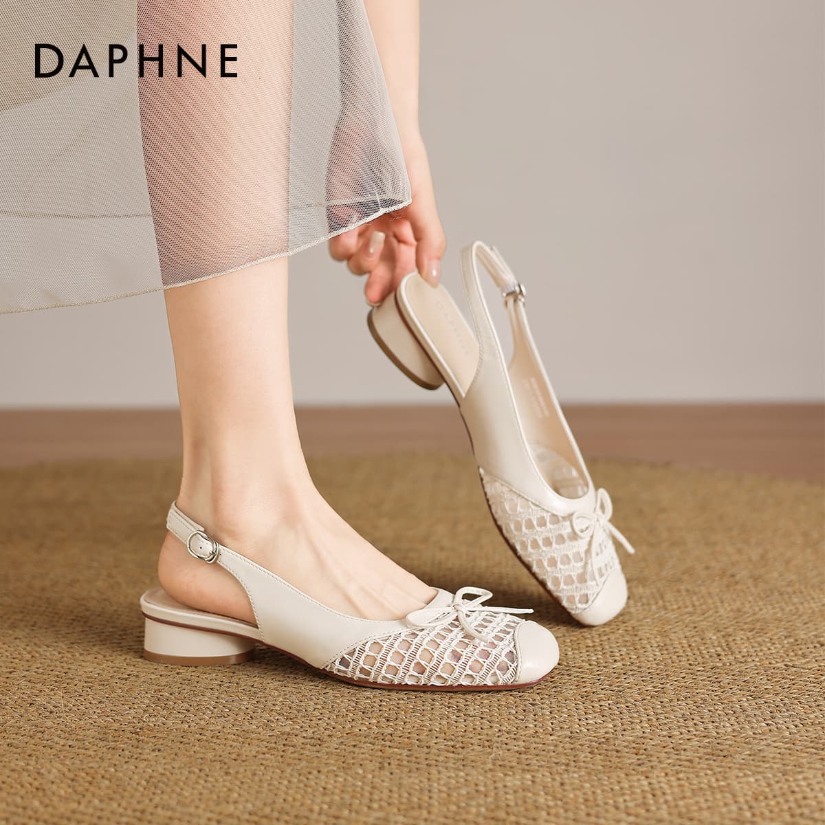 Тапочки DAPHNE Синтетическая кожа текстиль Женские повседневные туфли Женские - изображение 5