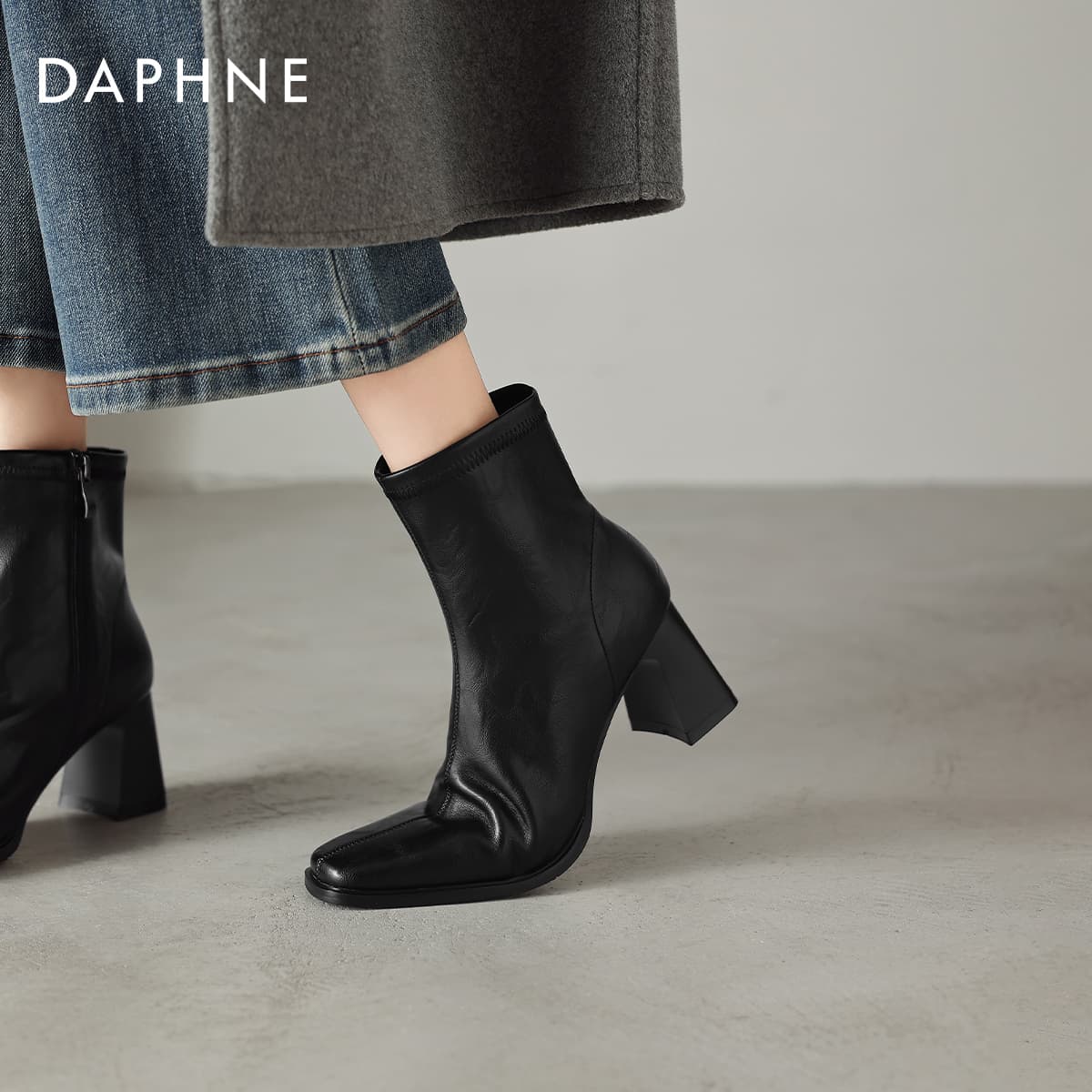 Сапоги DAPHNE Ботильоны High Топ Женские - изображение 7