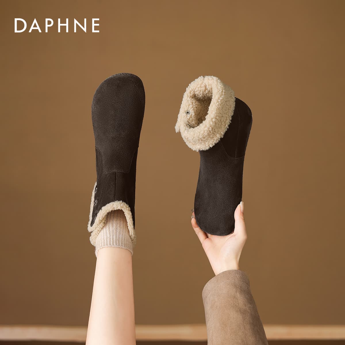 Сапоги Daphne Ботильоны из коровьей кожи Спилок Женские - изображение 7