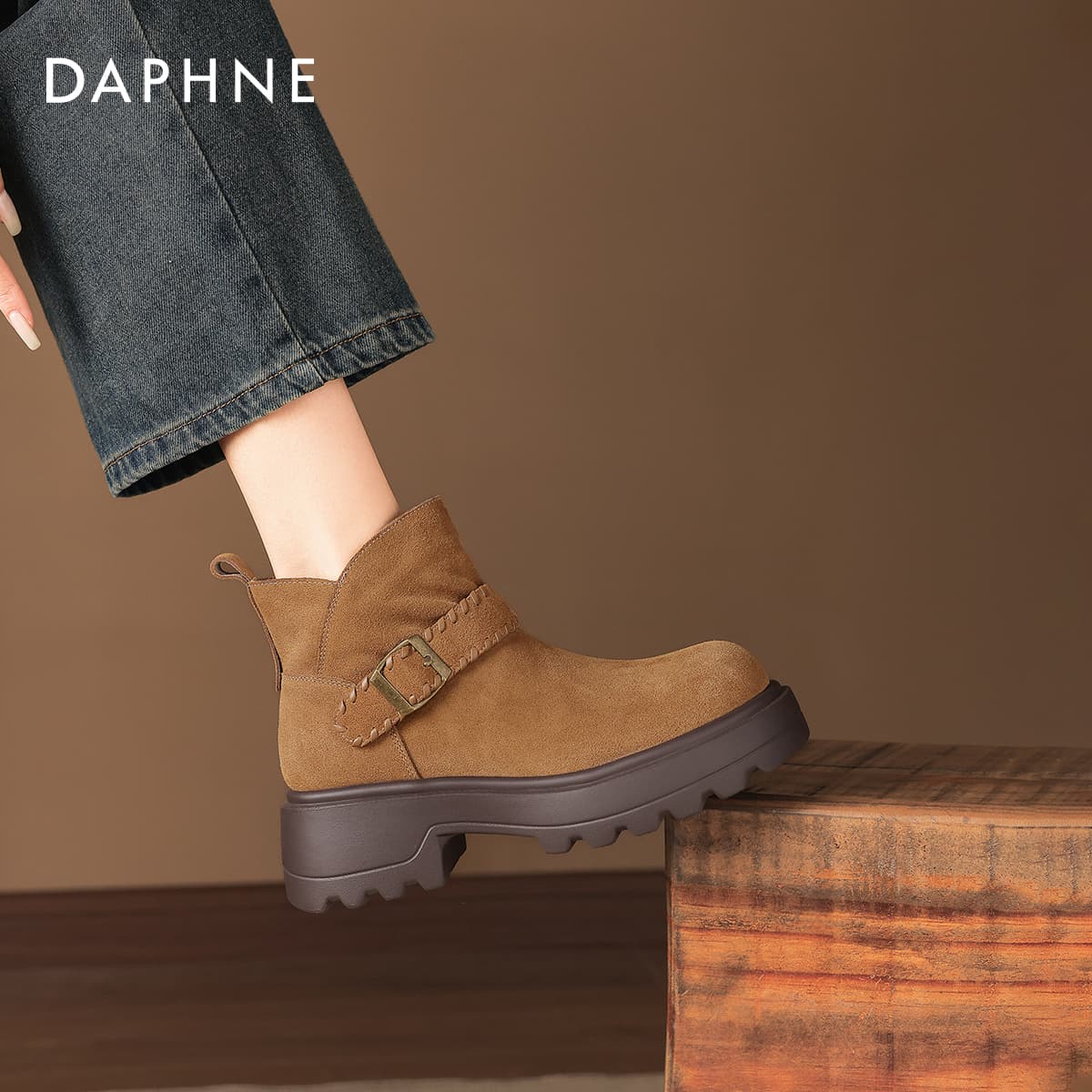 Сапоги Daphne Ботильоны Женские - изображение 4