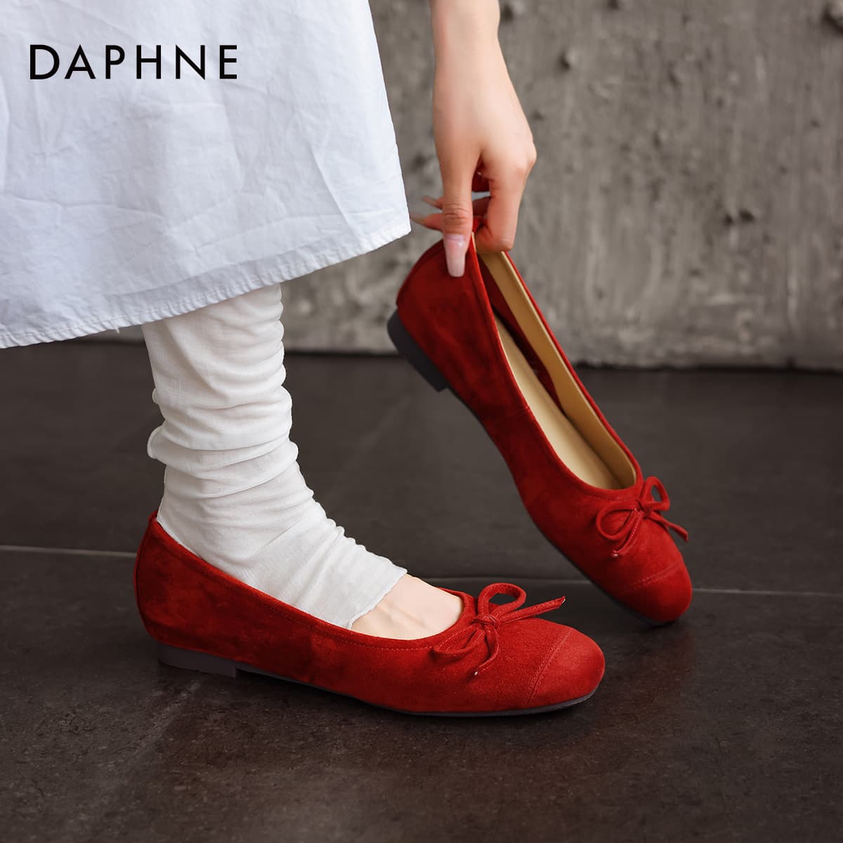 Тапочки DAPHNE Женские Повседневный Обувь без подкладки Женские - изображение 6