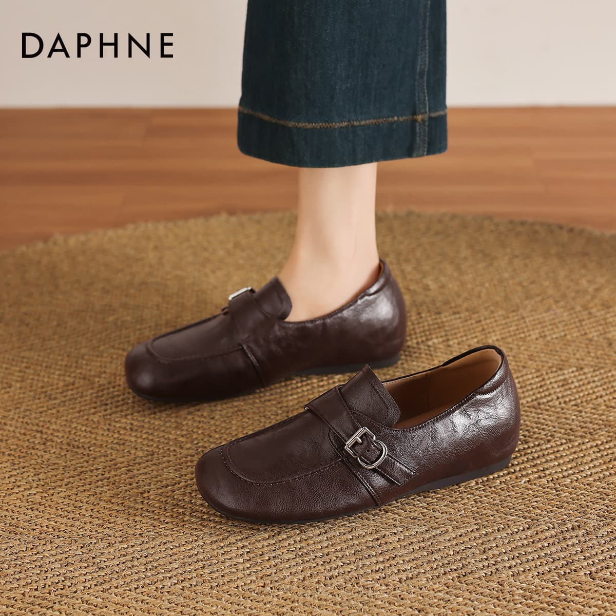 Лоферы DAPHNE Лоферы из синтетической кожи для женщин - изображение 6