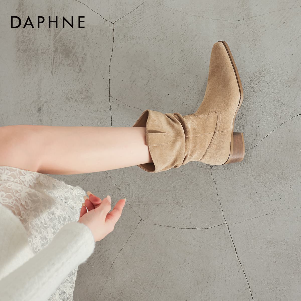 Сапоги DAPHNE Ботильоны Женские - изображение 7