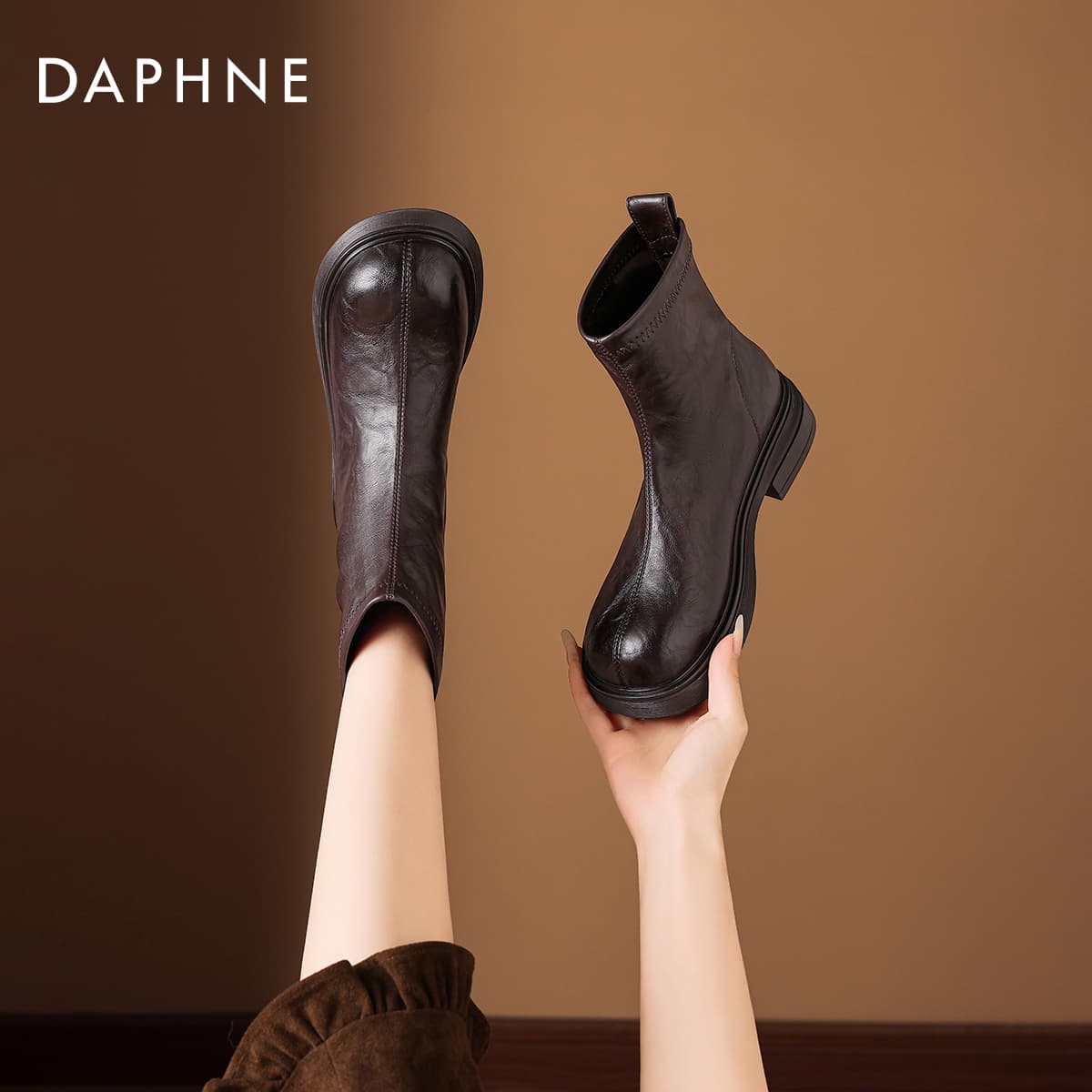 Сапоги DAPHNE Ботильоны Женские - изображение 7