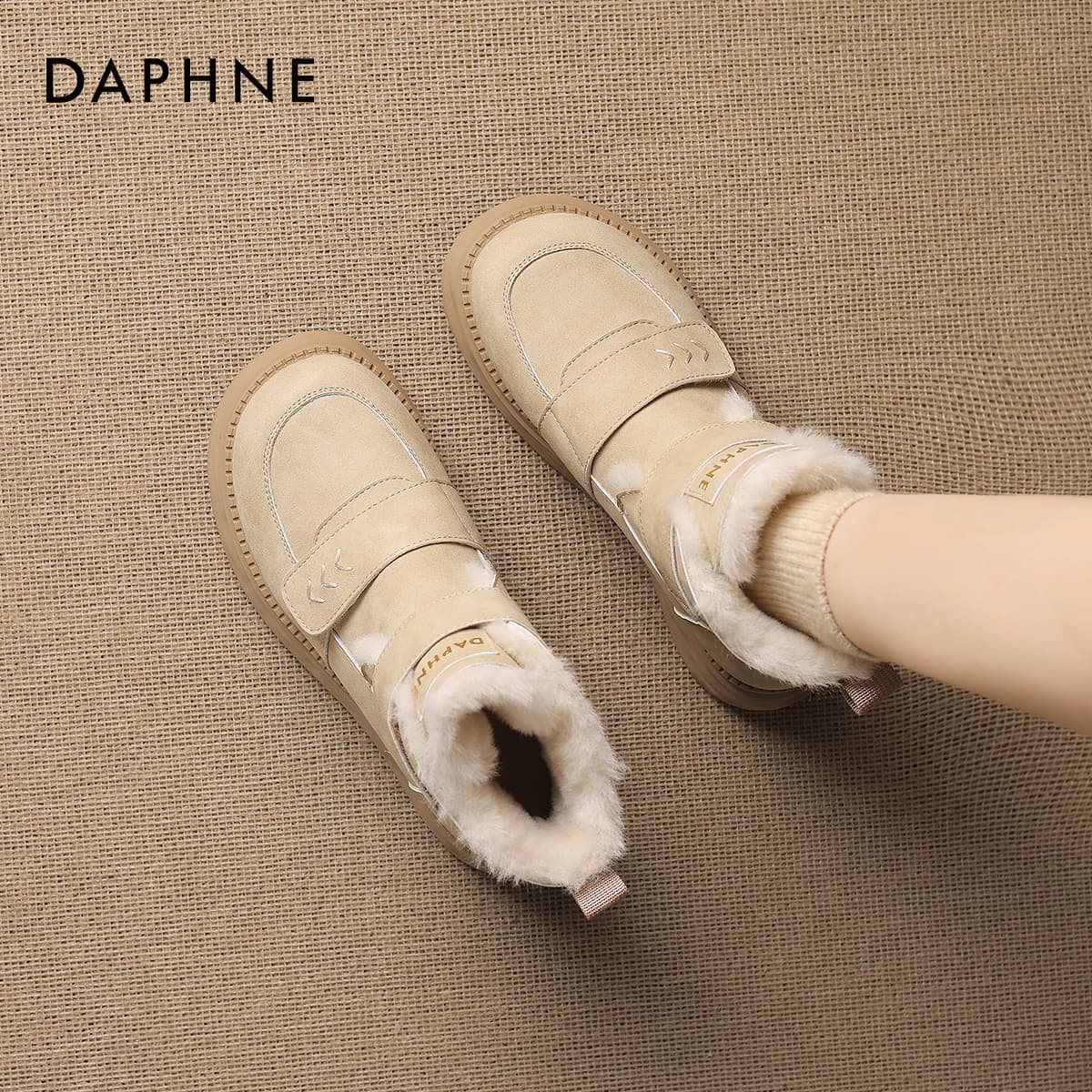 Ботинки зимние Daphne 10,5cm Сноубутсы Женские - изображение 5
